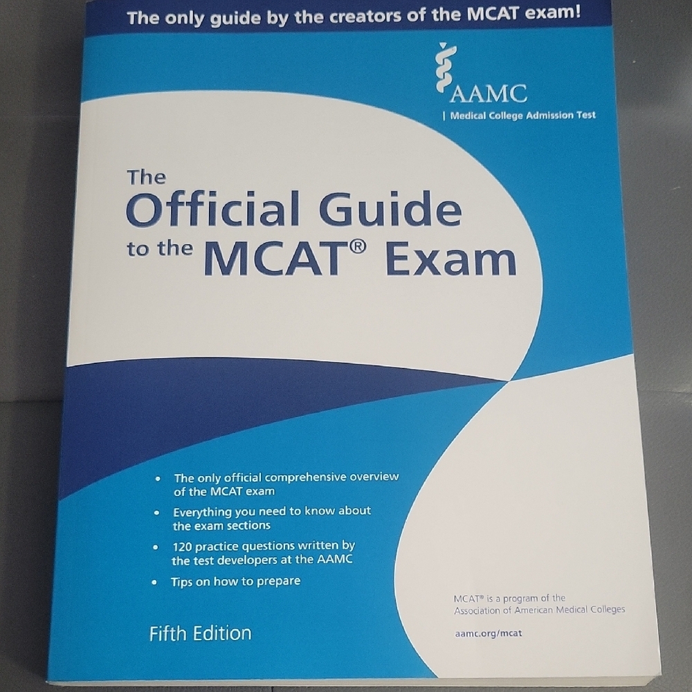 The Official Guide to the MCAT Exam Book